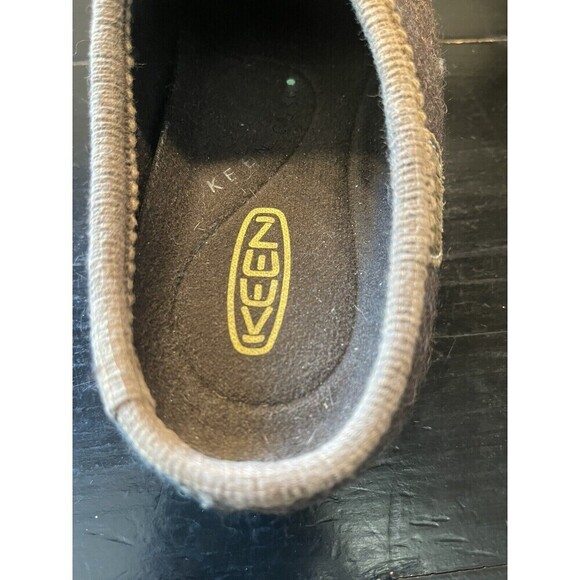 KEEN Timberline Seal Brown Wool Mules Womens Sz 6 Slip On Casual Comfort Shoes - Picture 8 of 9